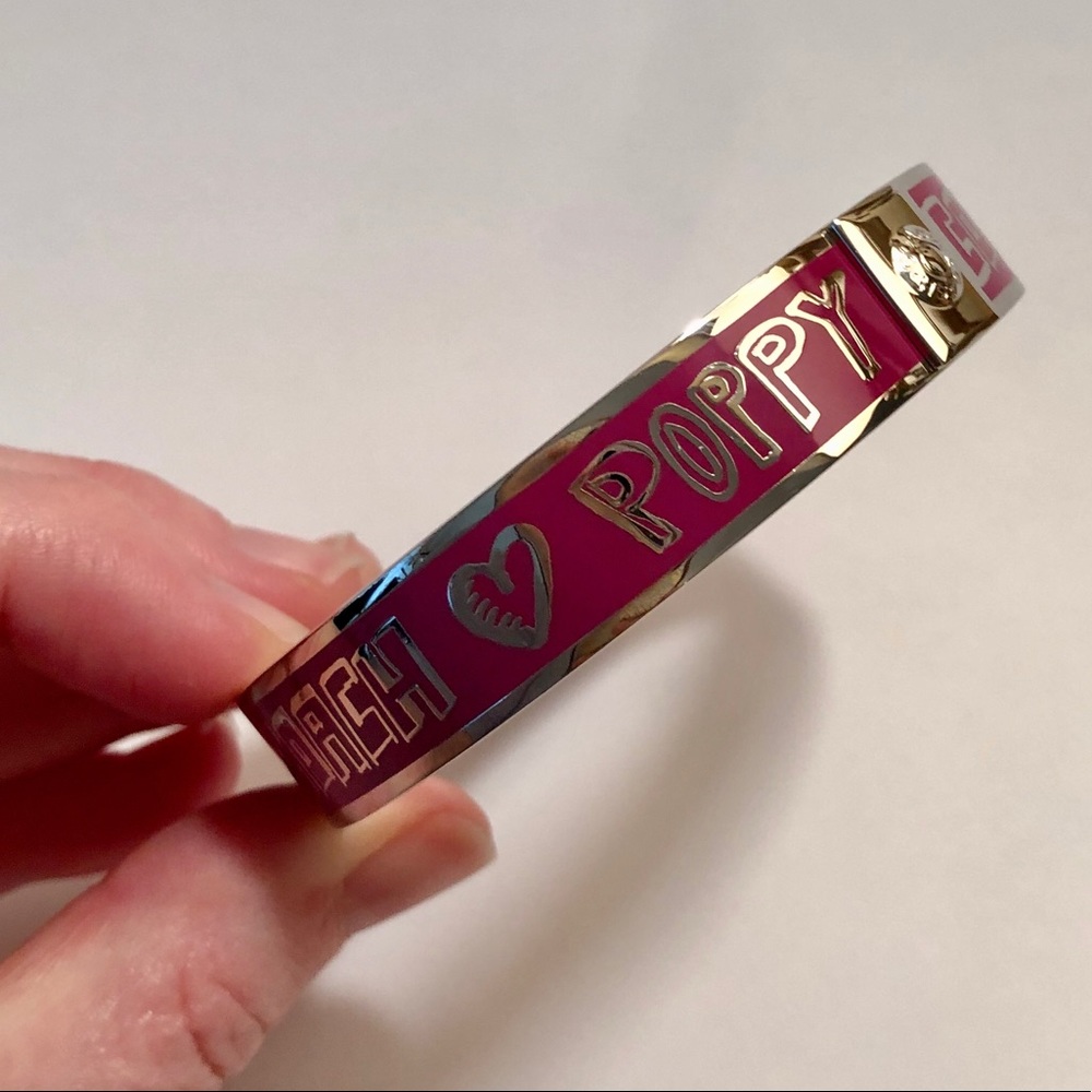 Coach Poppy Bracelet Silver NYC Exclusive